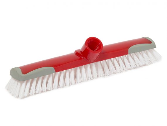 star scrubbing brush with rubber