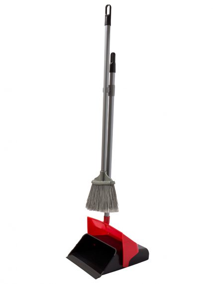set professional dust pan with small broom