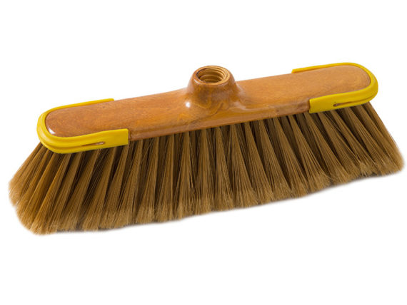 klenia broom faux wood with rubber