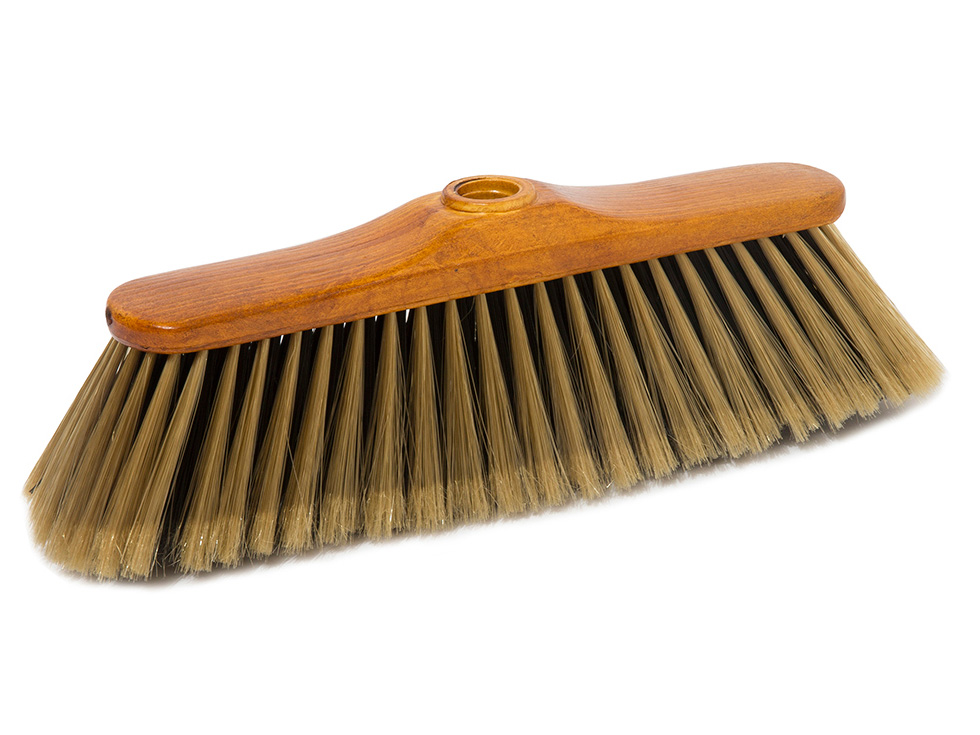 gold broom with outside super soft fibre