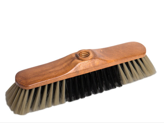 faux horsehair broom